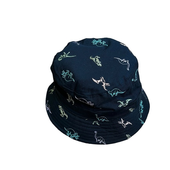 Dinosaur Bucket Hat Black Multicolored - Picture 2 of 5